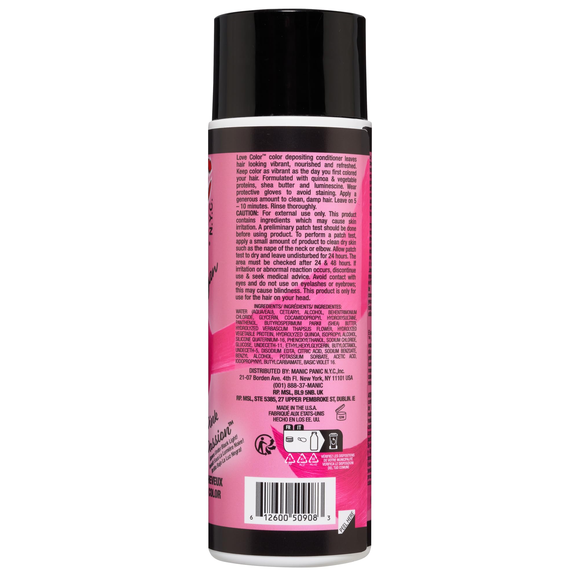 Amazon.com : MANIC PANIC Cool Bright Neon Pink Color Depositing
